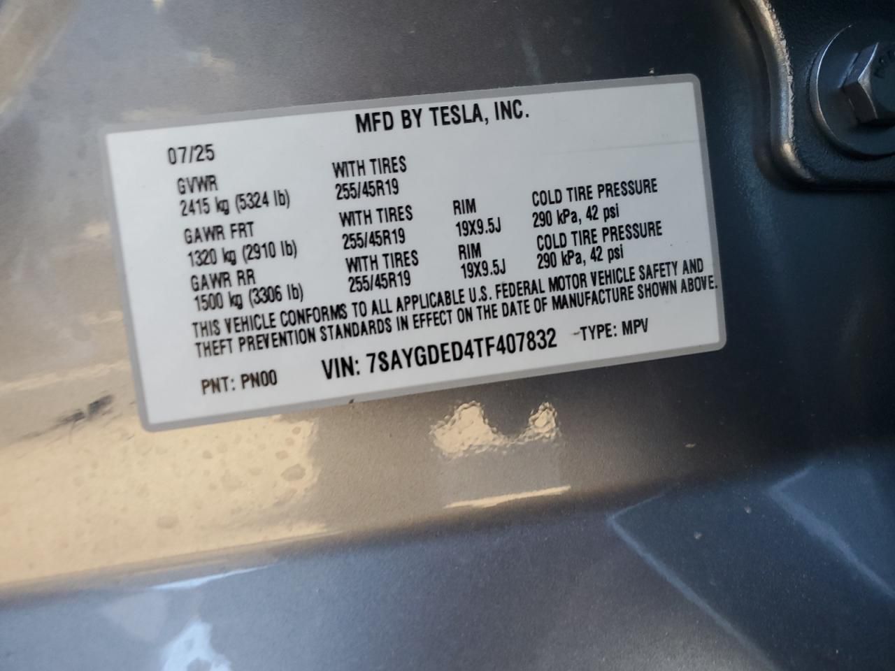 Car Image 2026 TESLA Model Y
