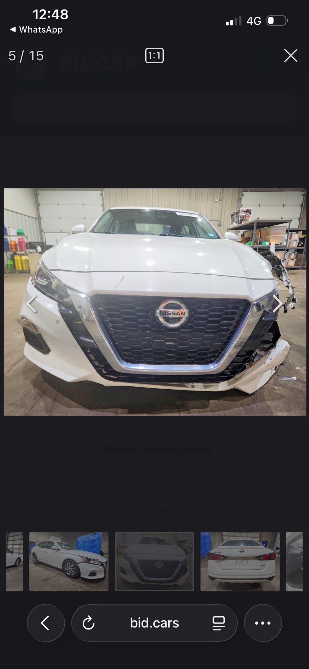 Car Image 2019 NISSAN ALTIMA