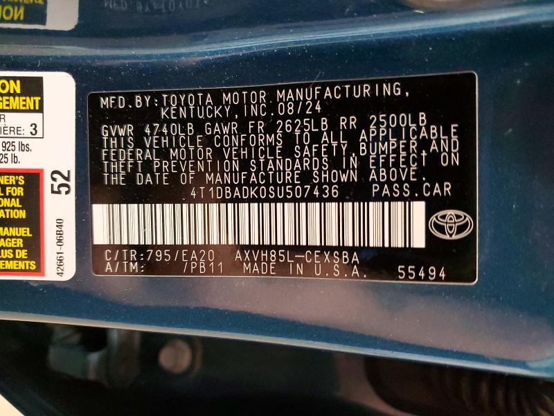 Car Image 2025 TOYOTA CAMRY