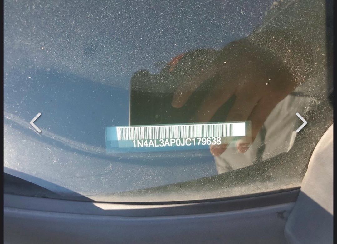 Car Image 2018 NISSAN ALTIMA