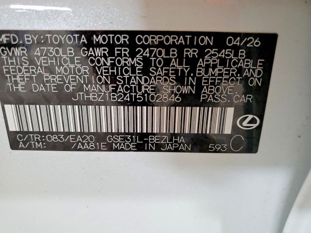 Car Image 2026 LEXUS IS