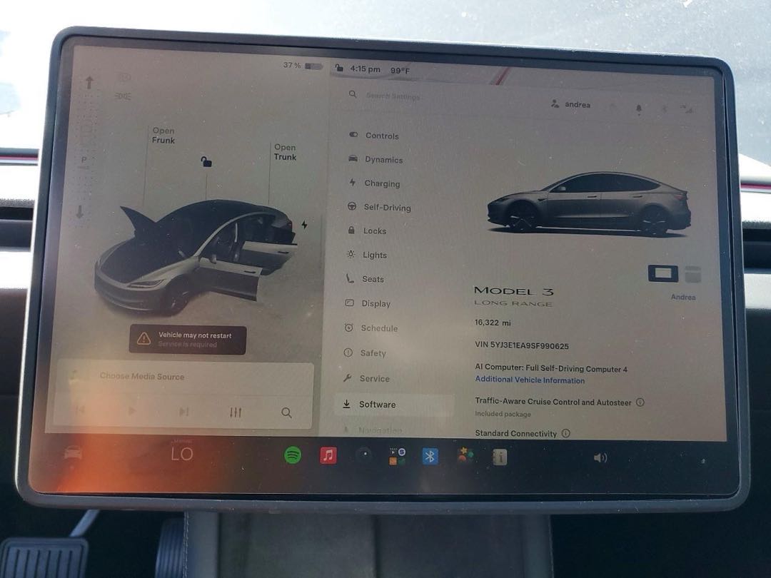 Car Image 2025 TESLA Model 3