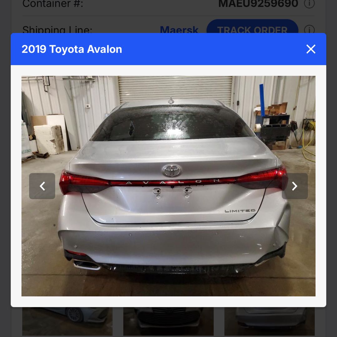 Car Image 2019 TOYOTA AVALON
