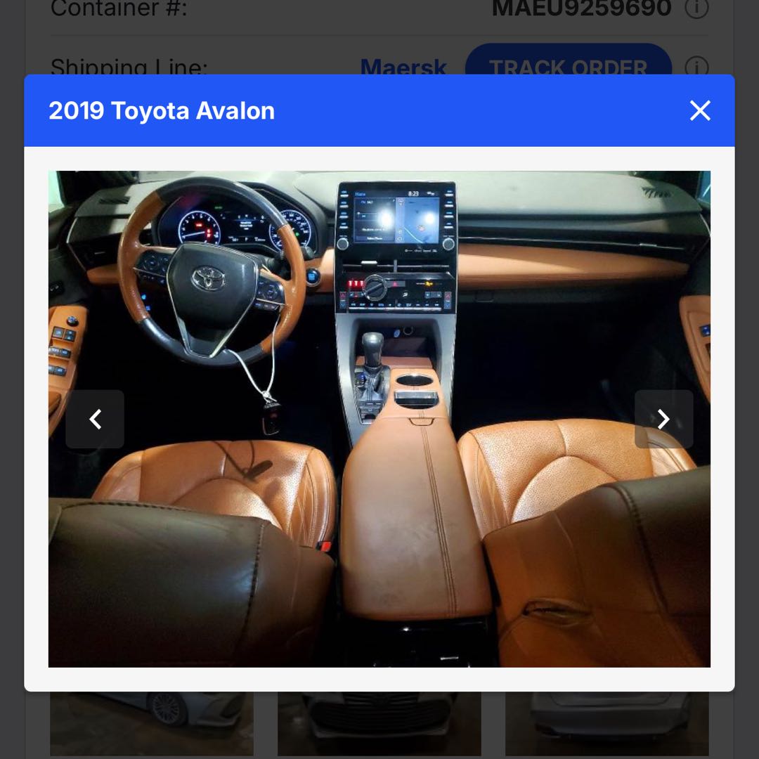 Car Image 2019 TOYOTA AVALON