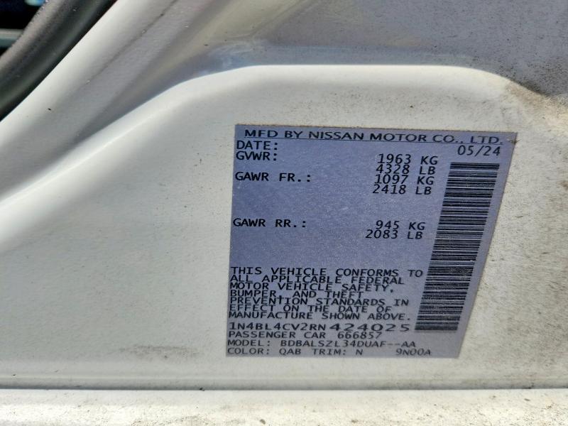 Car Image 2024 NISSAN ALTIMA