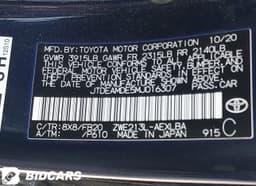 Car Image 2021 TOYOTA COROLLA