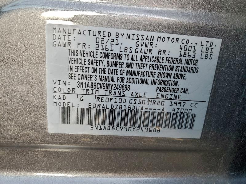 Car Image 2021 NISSAN SENTRA