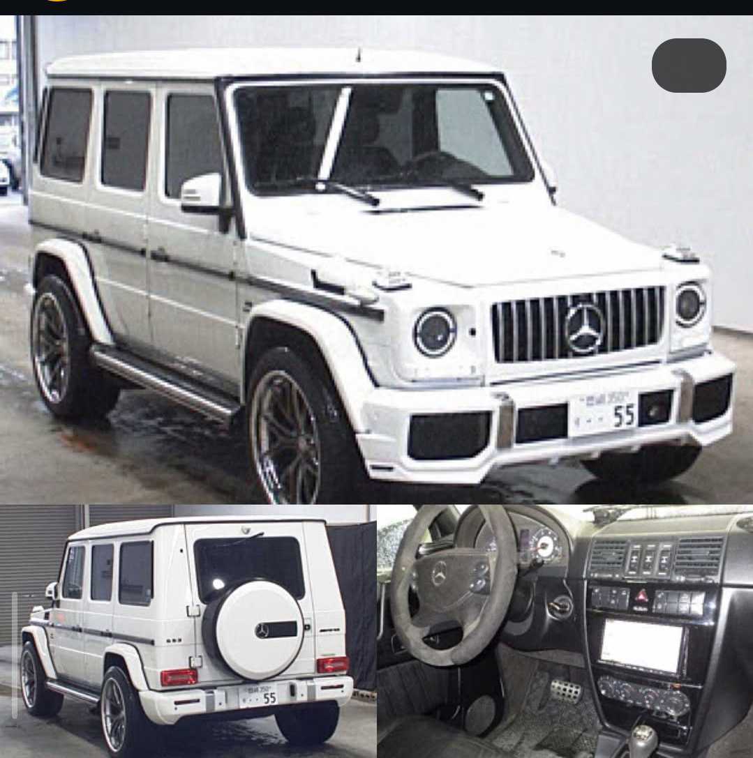 MERCEDES G CLASS G55 AMG 2007