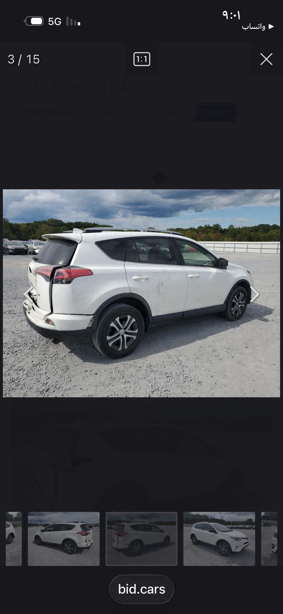 Car Image 2017 TOYOTA RAV4 XLE