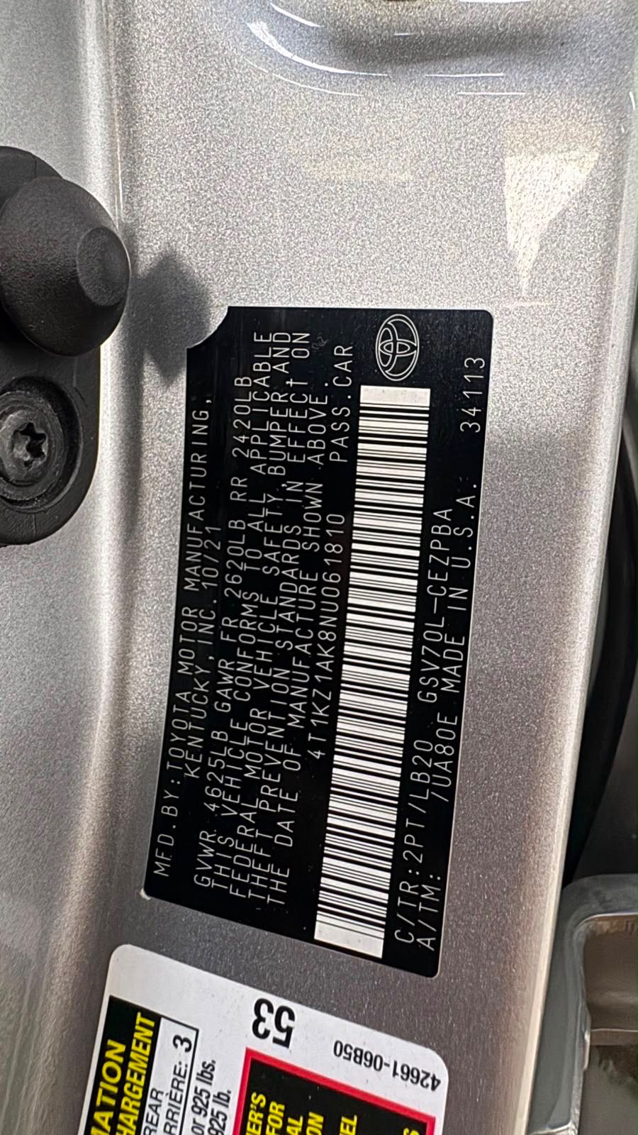 Car Image 2022 TOYOTA CAMRY XSE