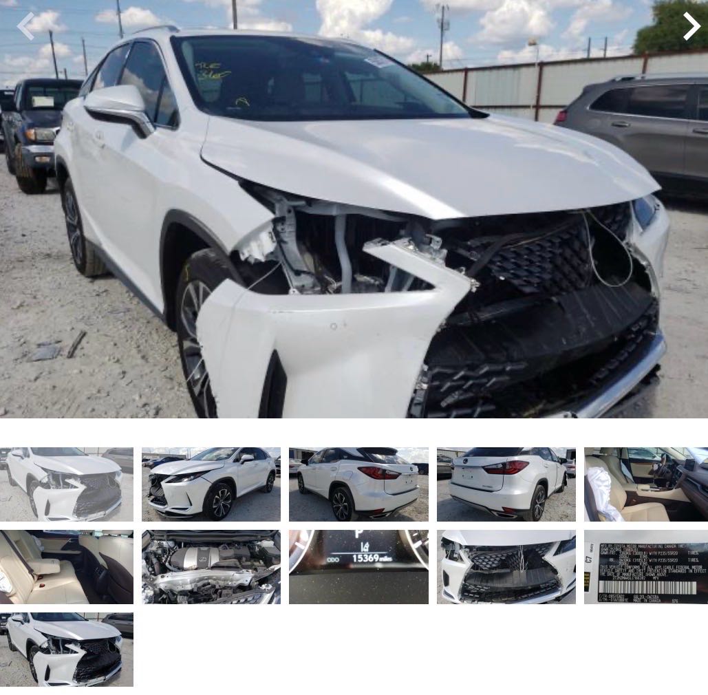 Car Image 2020 LEXUS RX 350