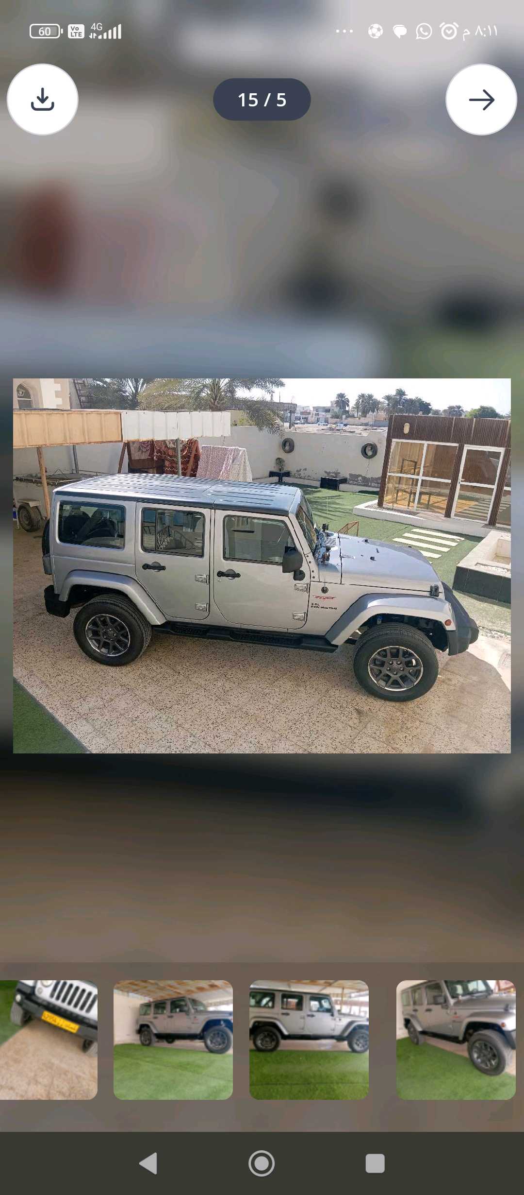 Car Image 2015 JEEP WRANGLER Sport