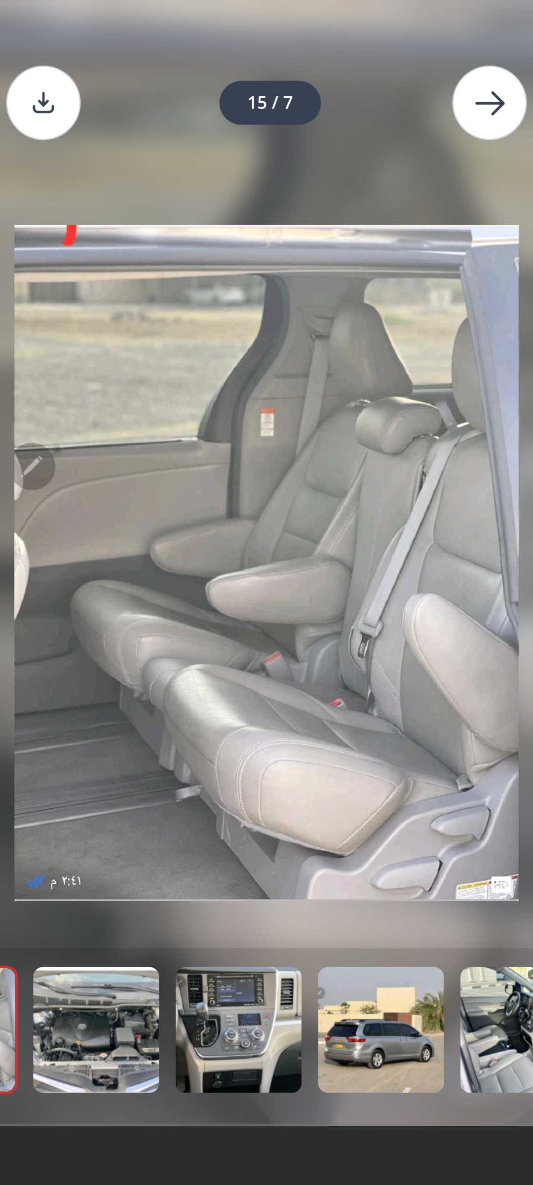 Car Image 2018 TOYOTA SIENNA 