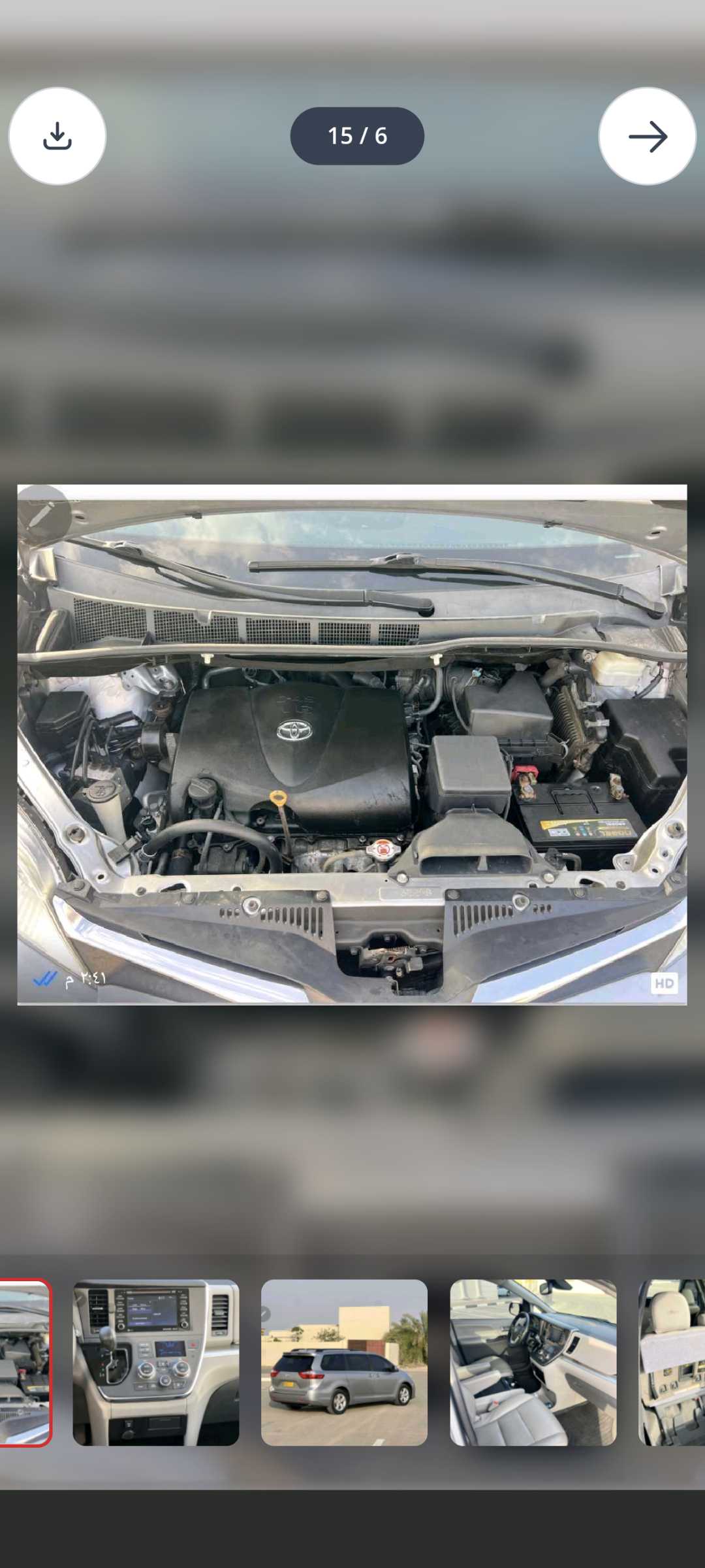 Car Image 2018 TOYOTA SIENNA 
