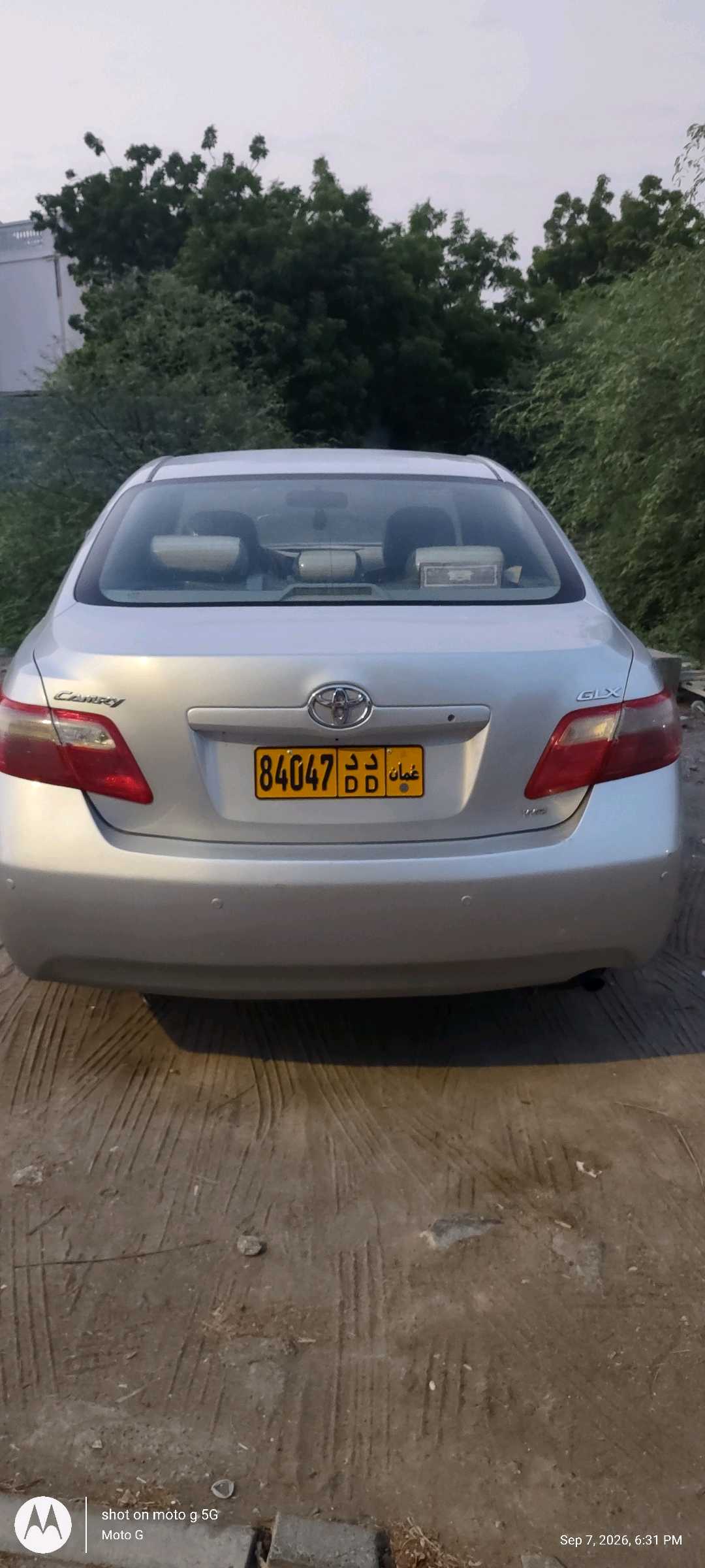 Car Image 2007 TOYOTA CAMRY GLE