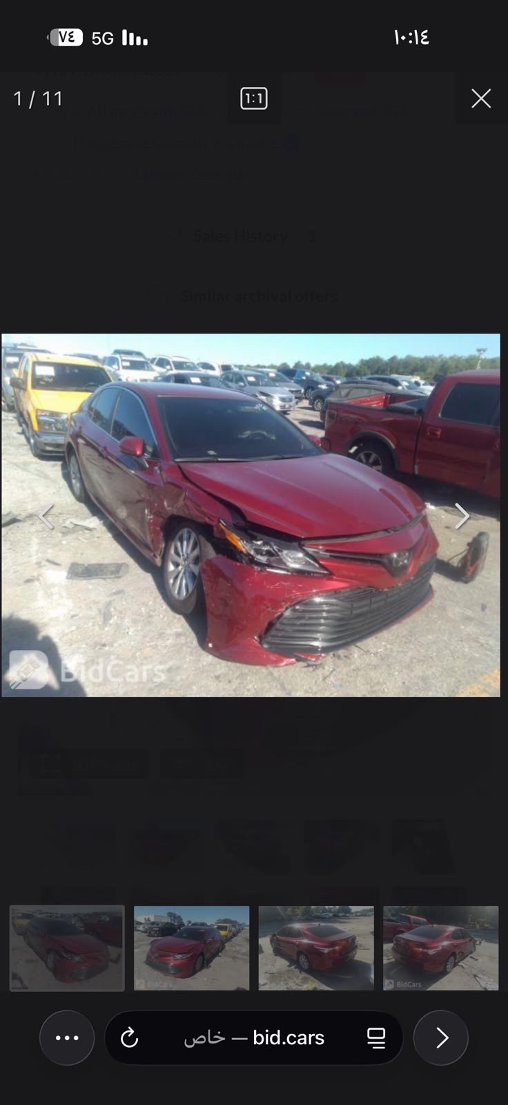 Car Image 2019 TOYOTA CAMRY LE