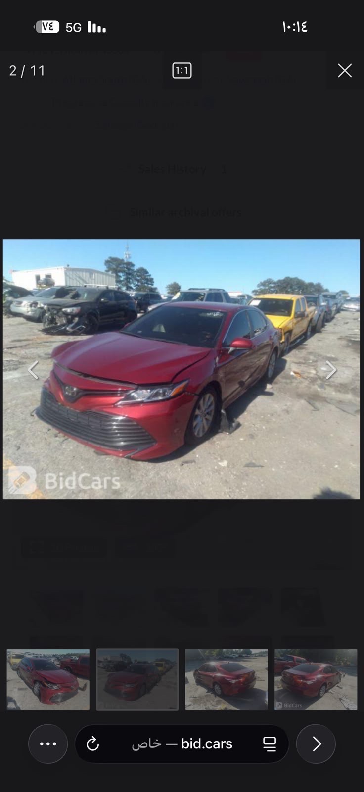 Car Image 2019 TOYOTA CAMRY LE