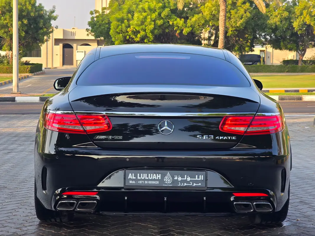 Car Image 2015 MERCEDES S Class S 63