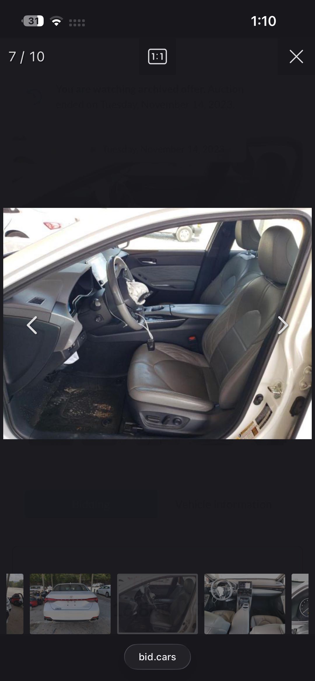 Car Image 2019 TOYOTA AVALON LIMITED
