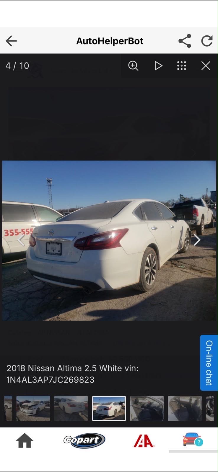 Car Image 2018 NISSAN ALTIMA SV