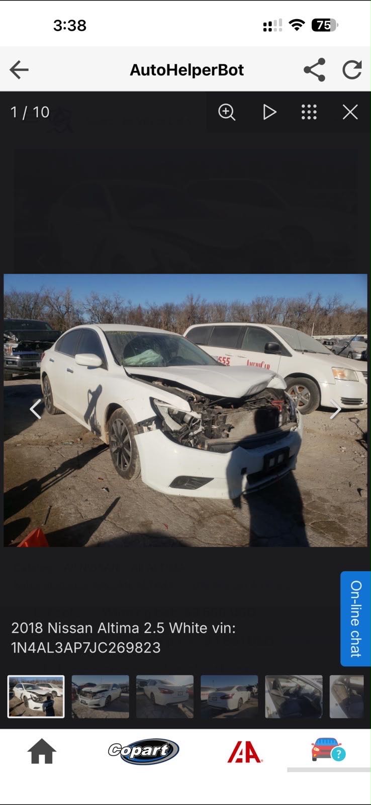 Car Image 2018 NISSAN ALTIMA SV