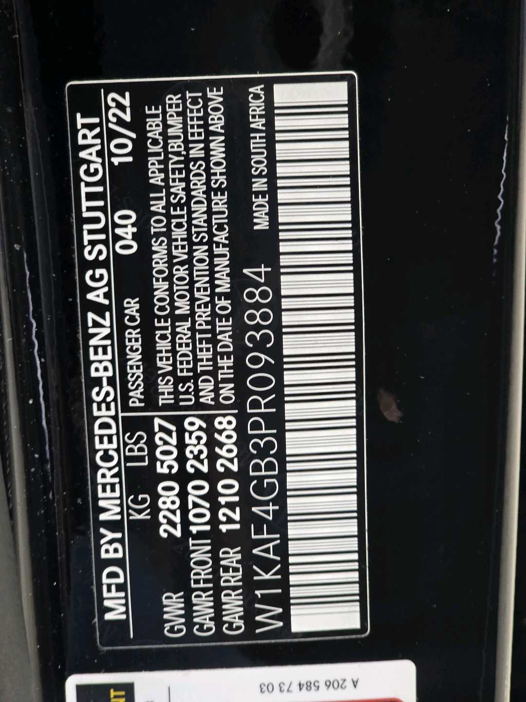 Car Image 2022 MERCEDES C Class 300
