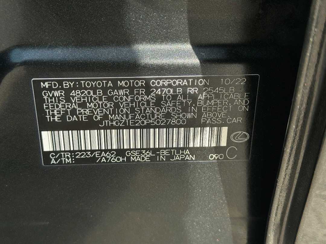 Car Image 2023 LEXUS IS 350