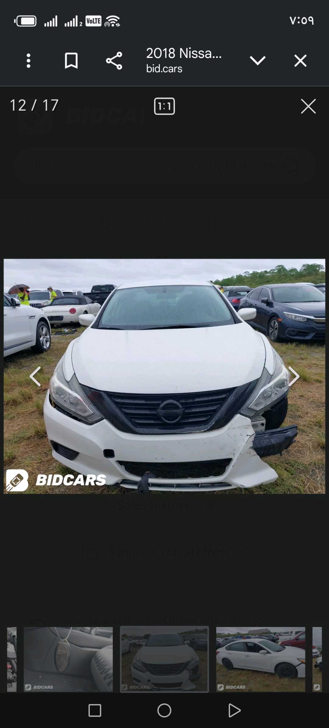 Car Image 2018 NISSAN ALTIMA SV