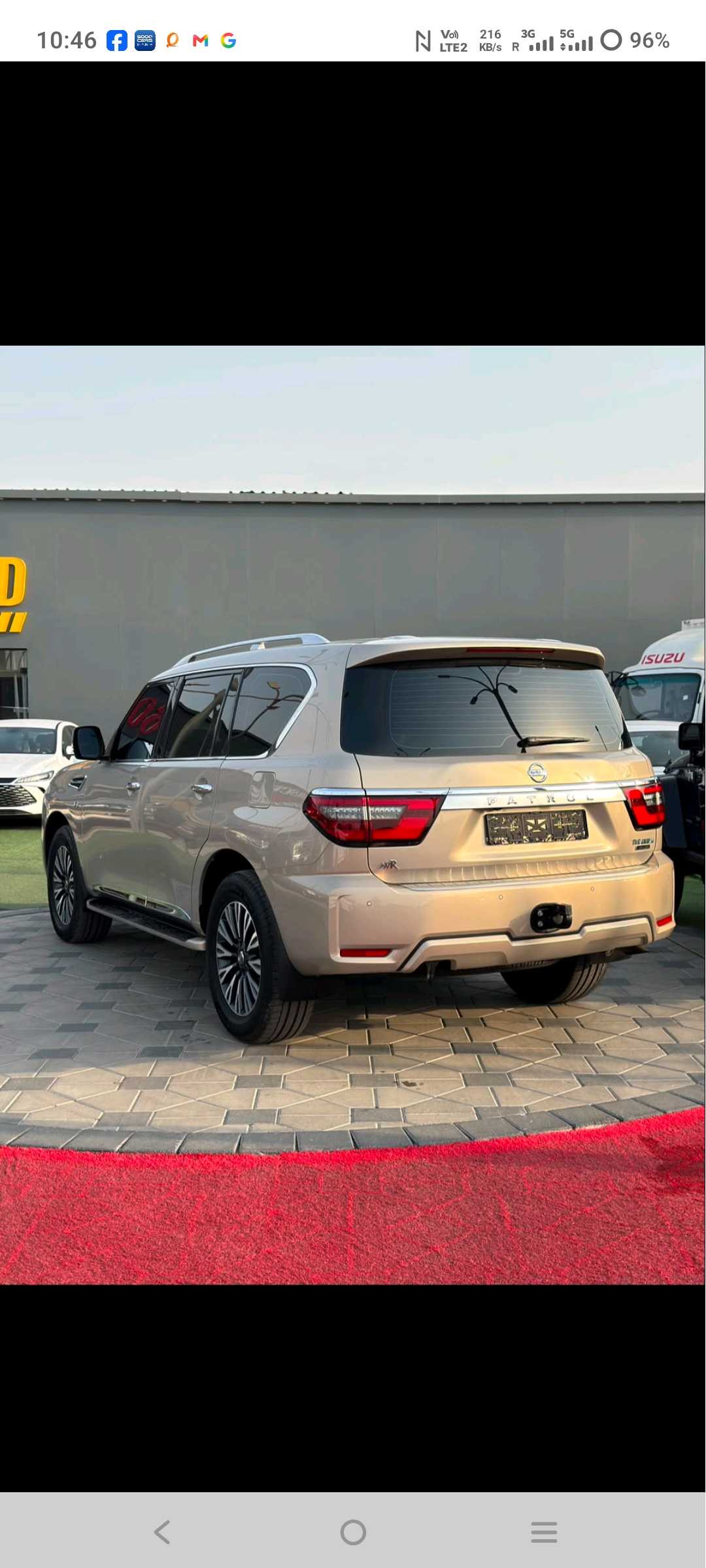 Car Image 2021 NISSAN PATROL Platinum