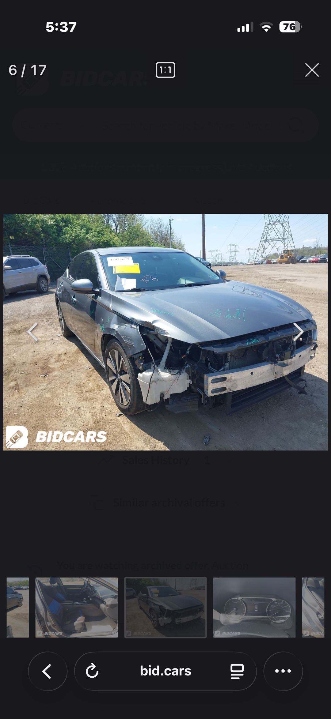 Car Image 2019 NISSAN ALTIMA SL