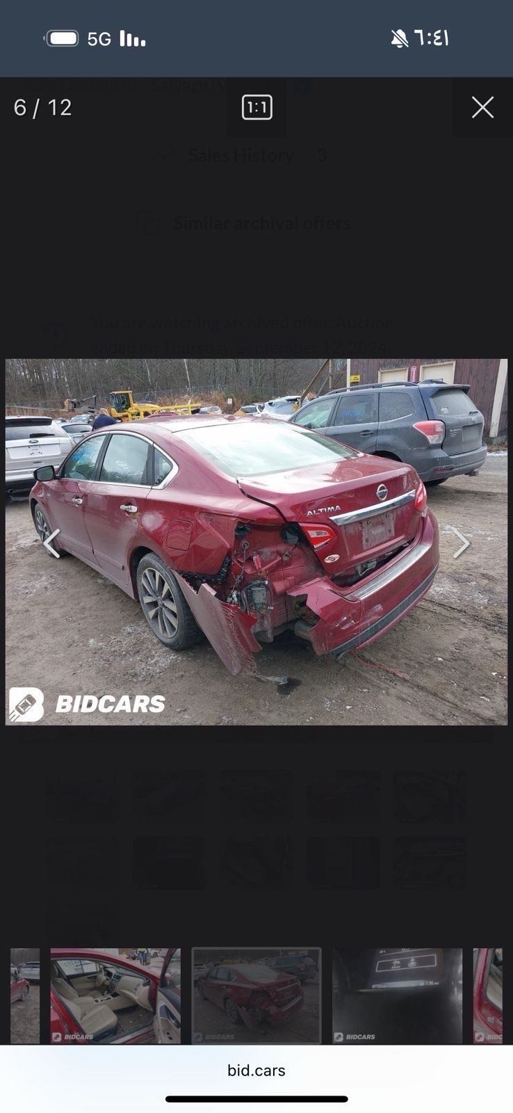 Car Image 2017 NISSAN ALTIMA SL
