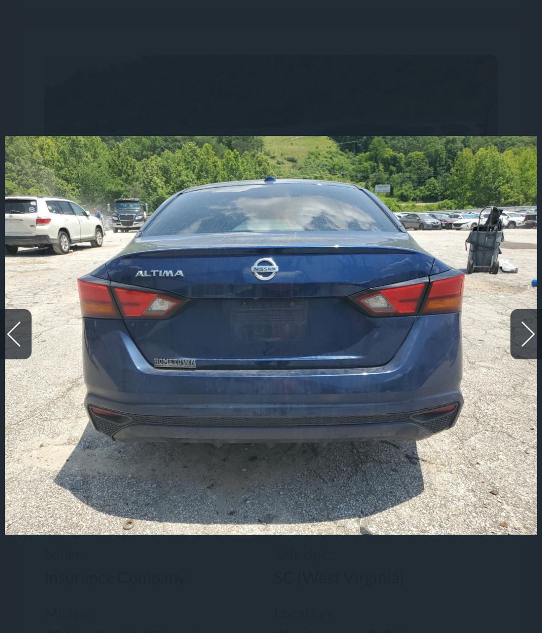 Car Image 2019 NISSAN ALTIMA
