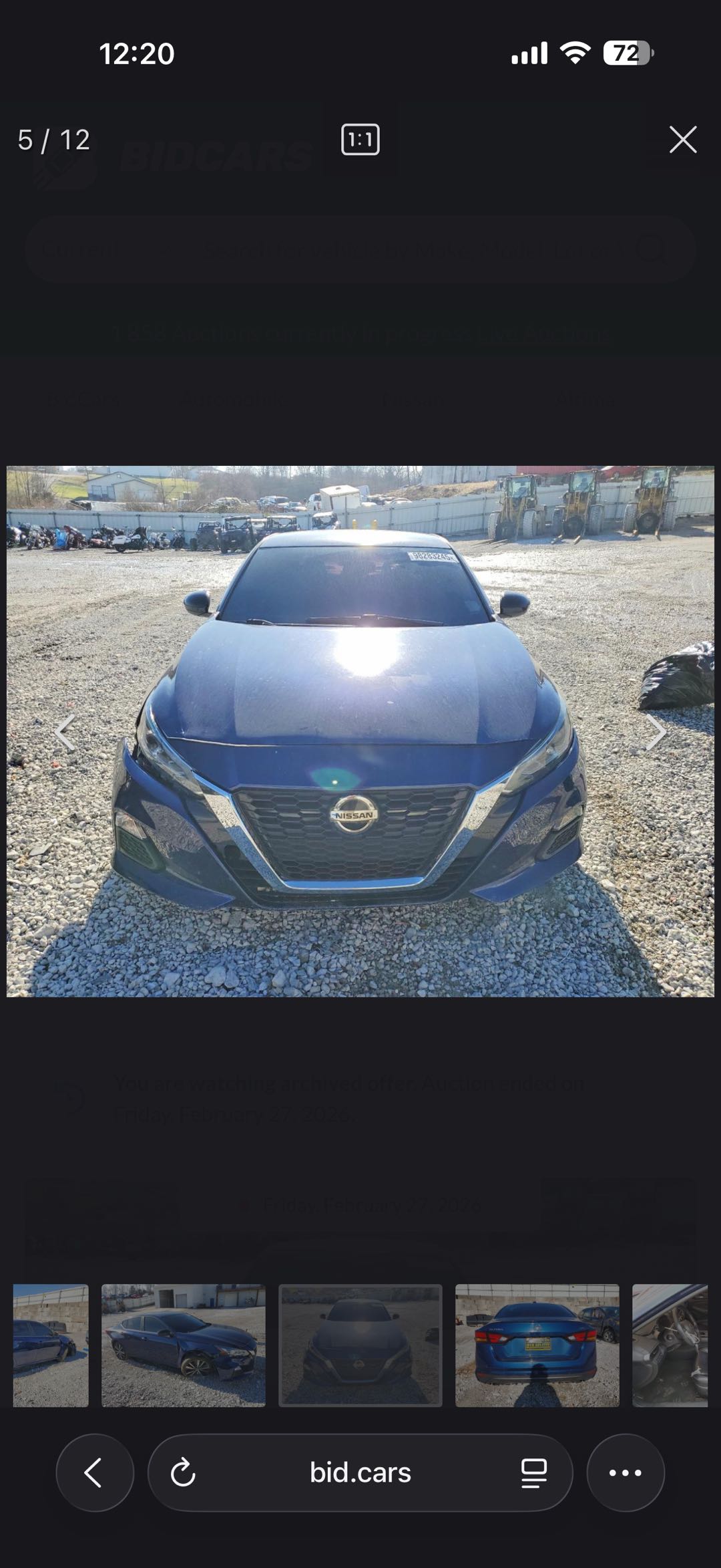 Car Image 2019 NISSAN ALTIMA SR