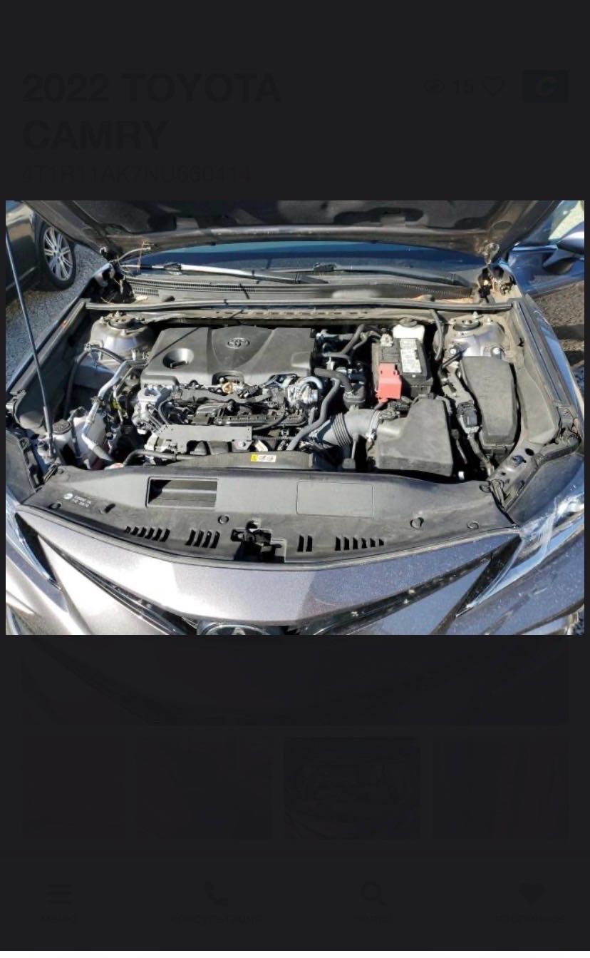 Car Image 2022 TOYOTA CAMRY LE
