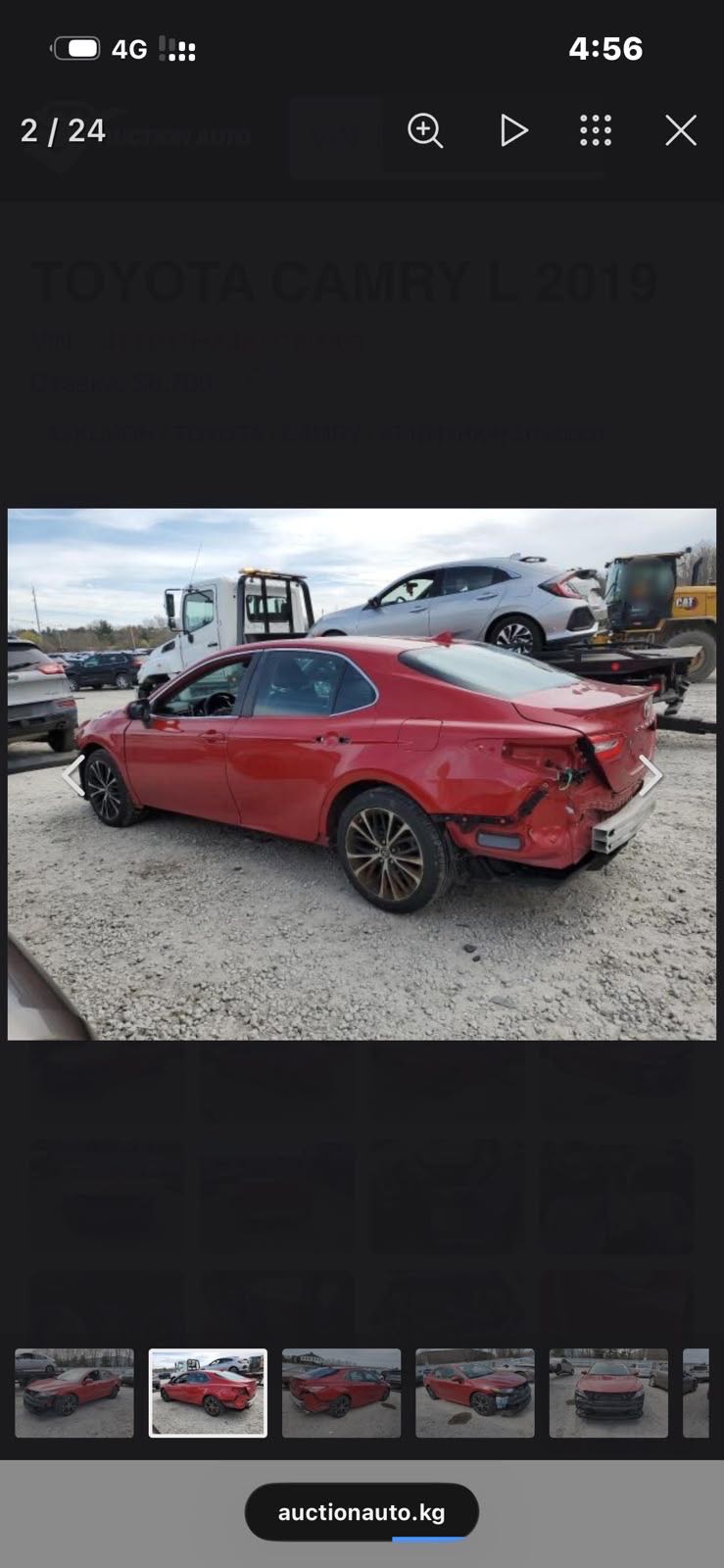 Car Image 2019 TOYOTA CAMRY XSE