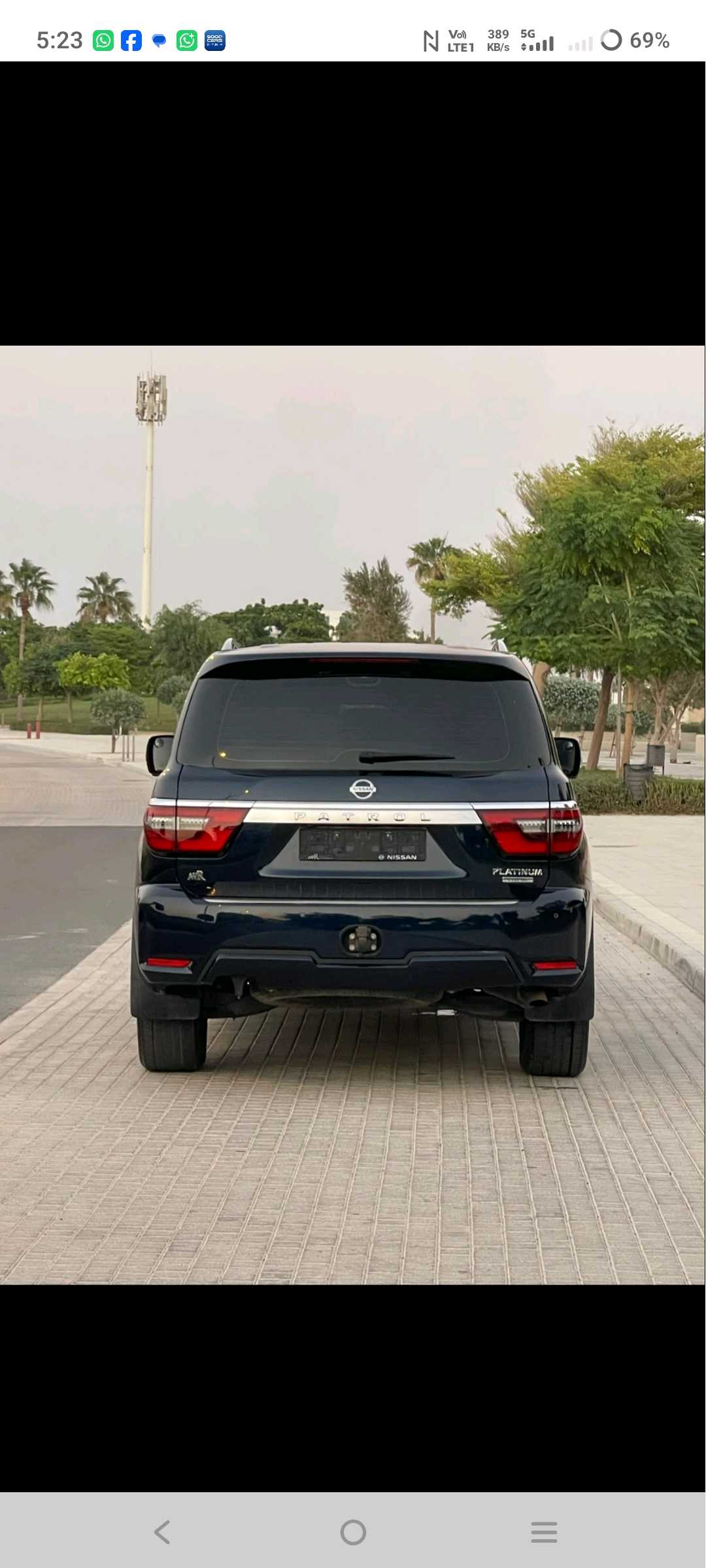 Car Image 2020 NISSAN PATROL Platinum