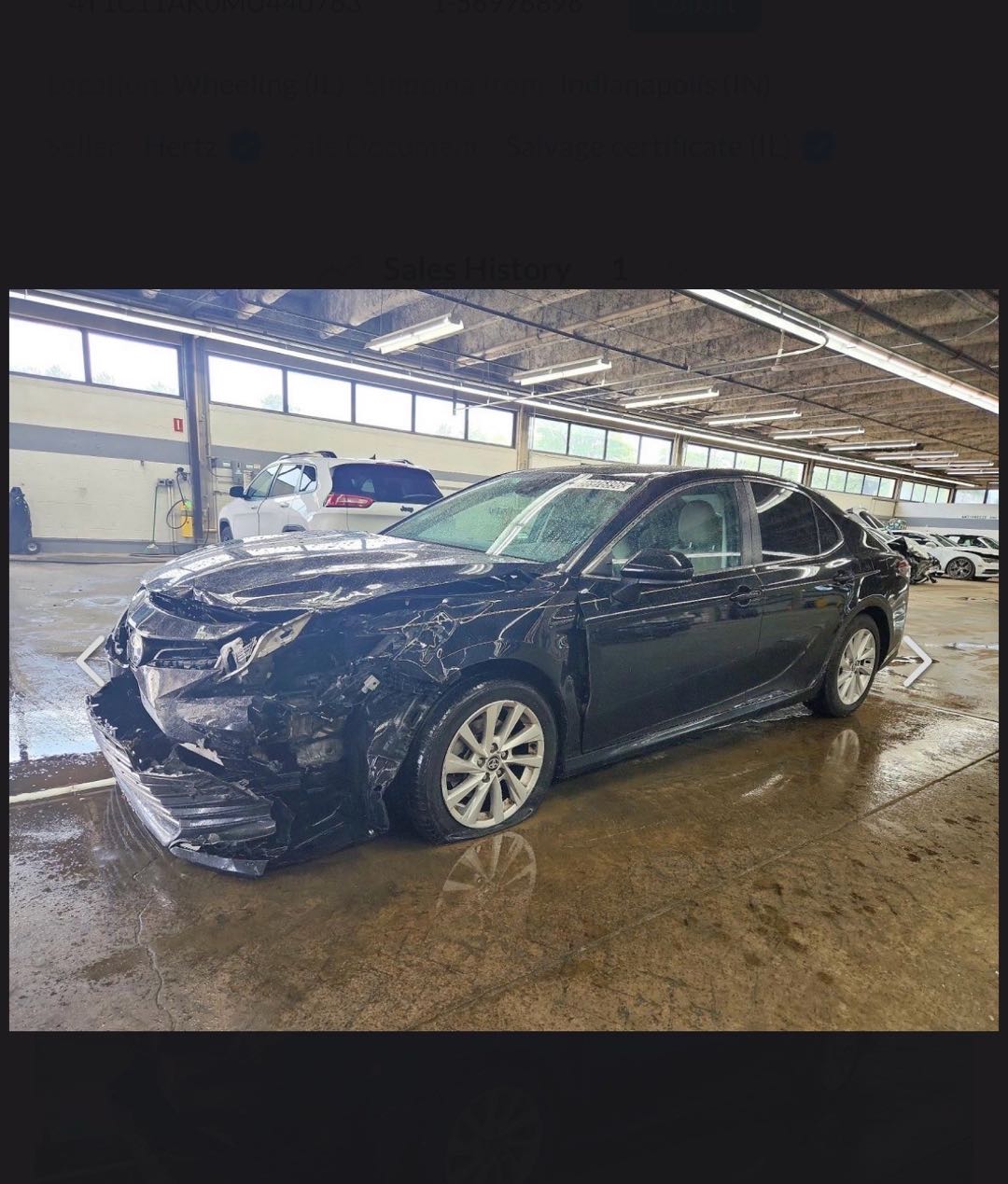 Car Image 2021 TOYOTA CAMRY LE