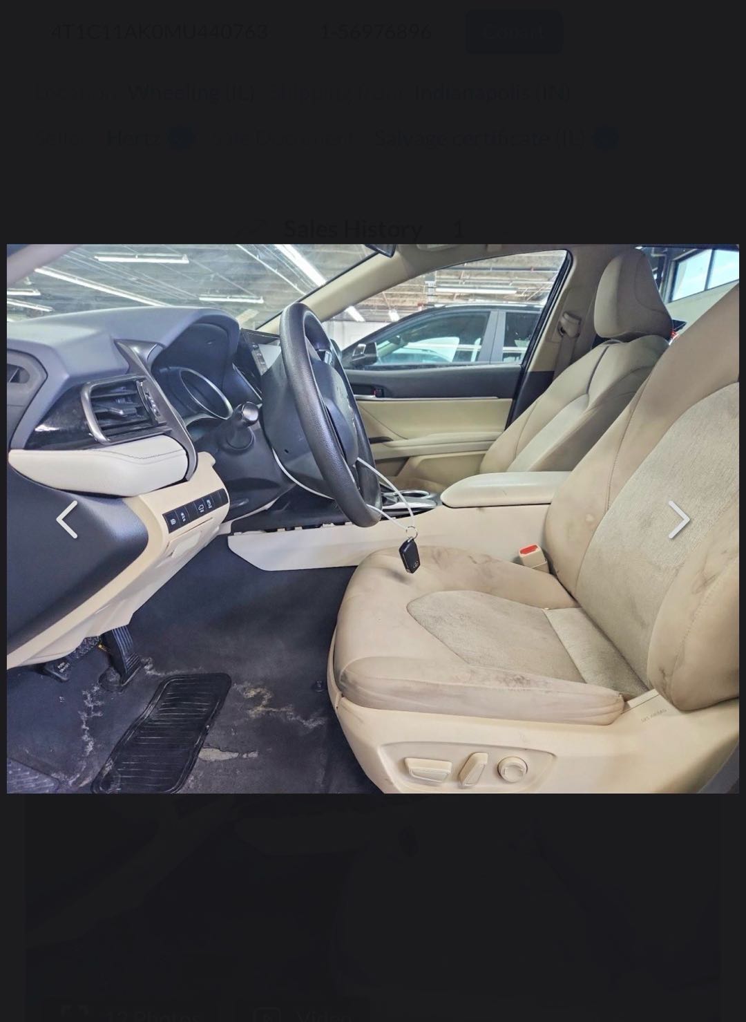 Car Image 2021 TOYOTA CAMRY LE