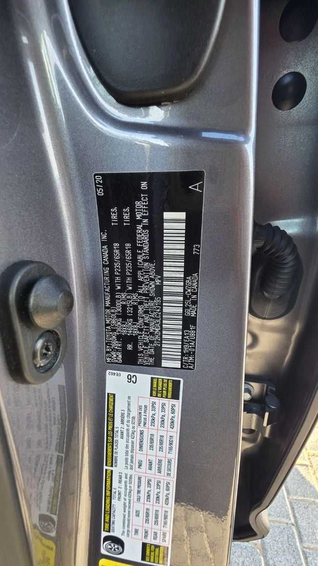Car Image 2020 LEXUS RX 350