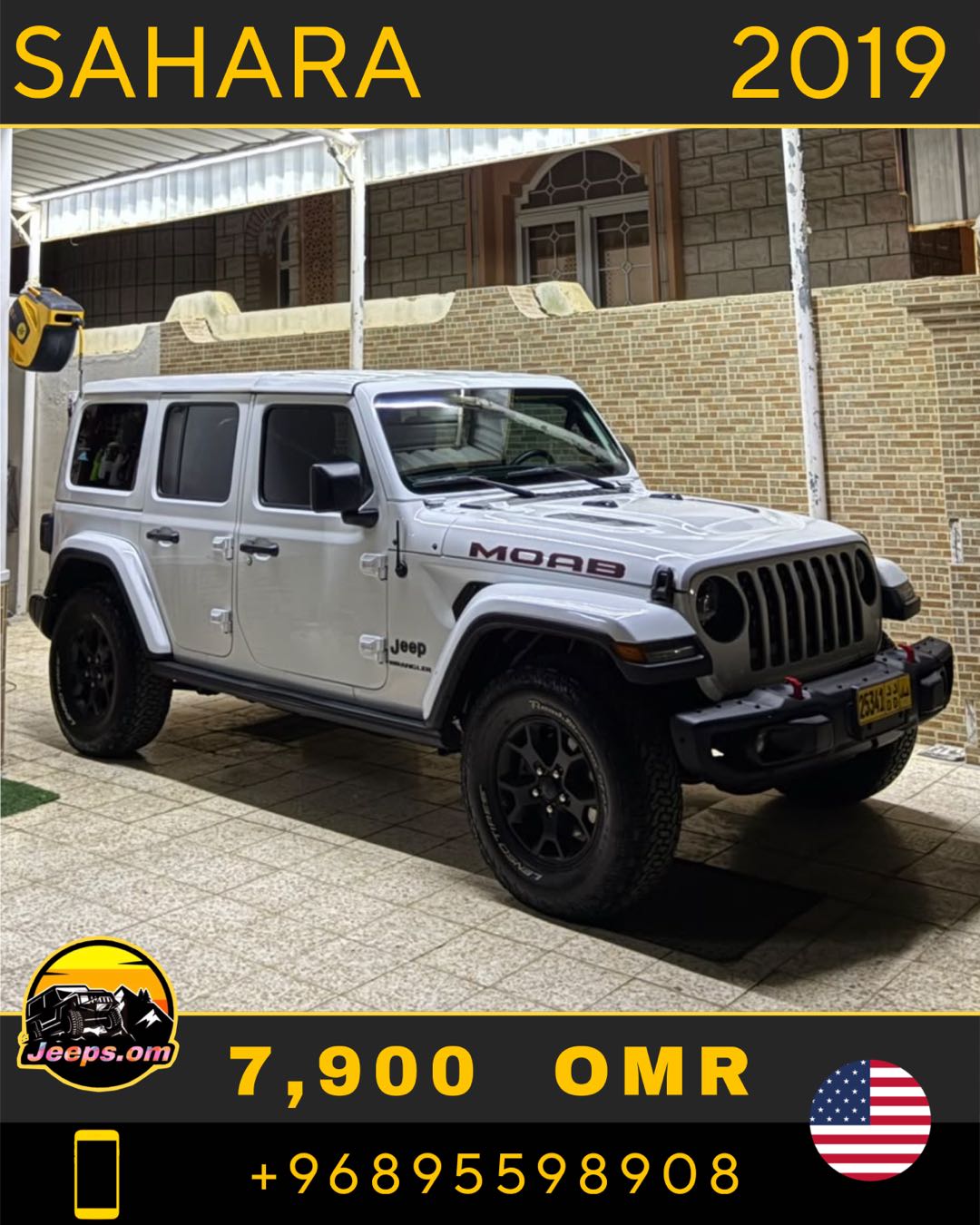 JEEP WRANGLER SAHARA 2019