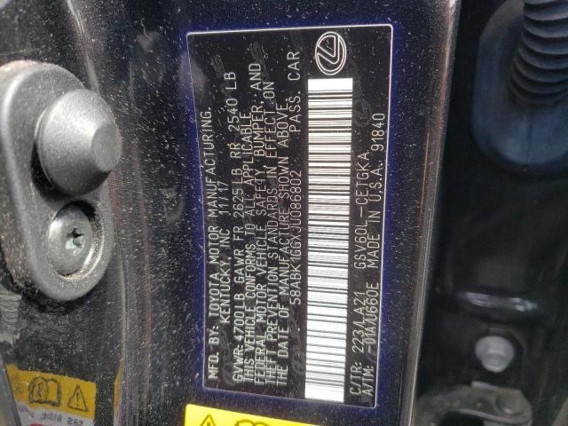 Car Image 2018 LEXUS ES 350