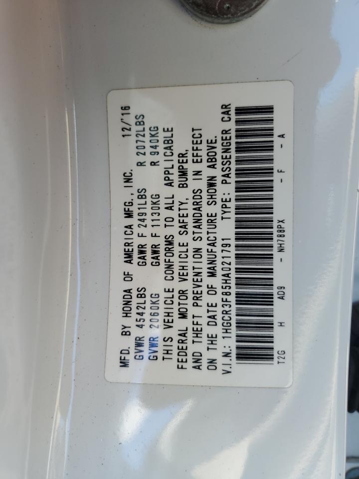 Car Image 2017 HONDA ACCORD