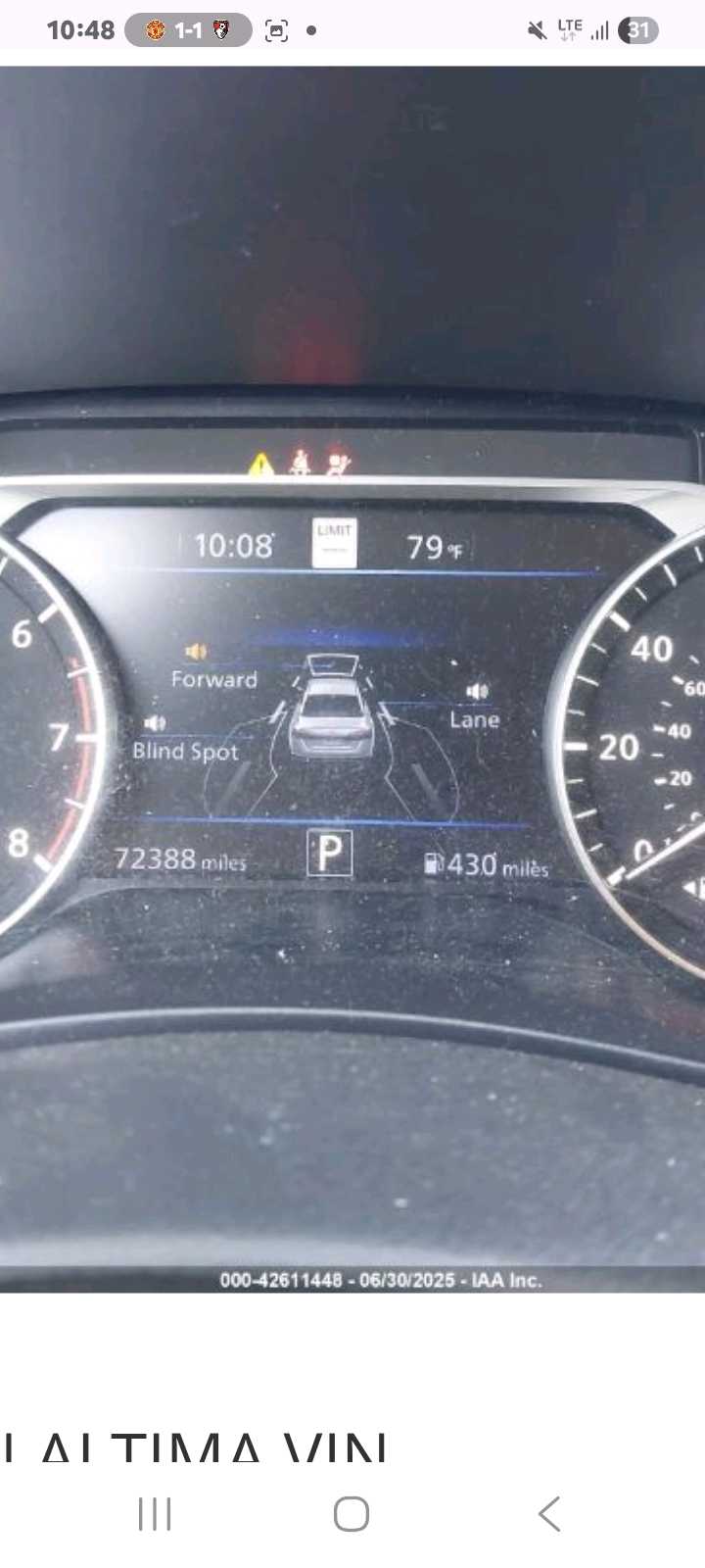 Car Image 2020 NISSAN ALTIMA
