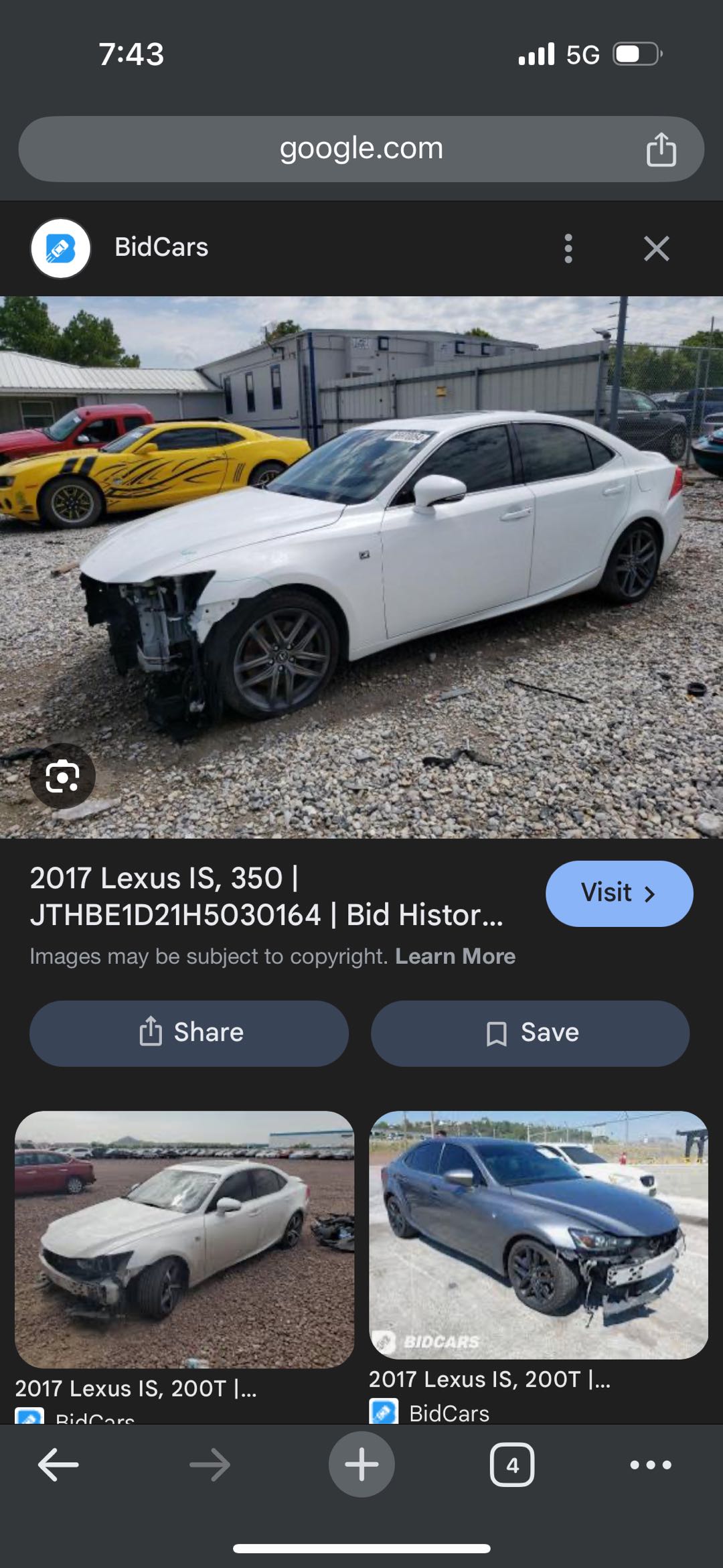 Car Image 2017 LEXUS IS 350