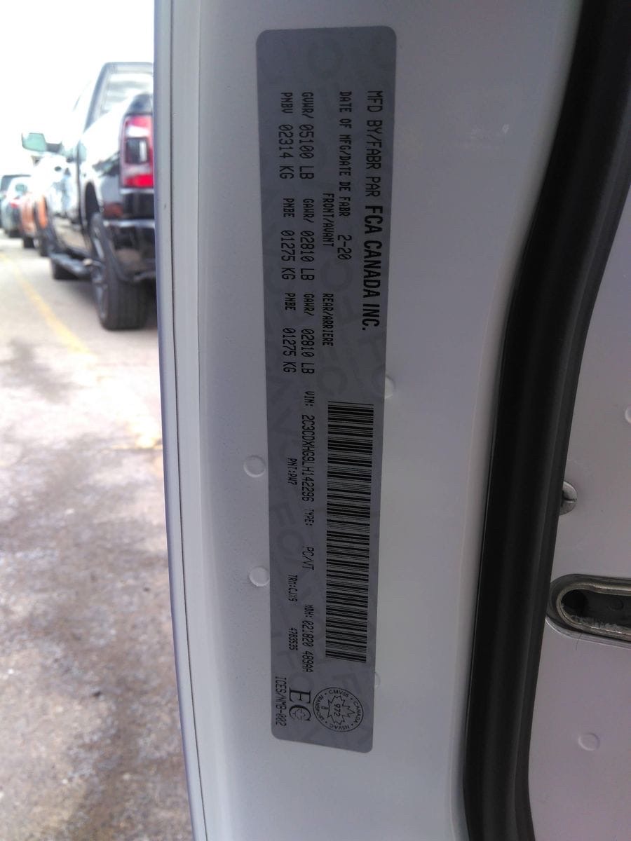 Car Image 2020 DODGE CHARGER GT