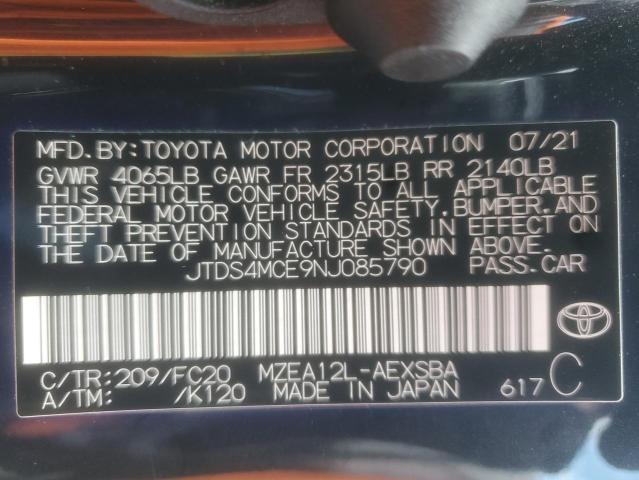 Car Image 2022 TOYOTA COROLLA